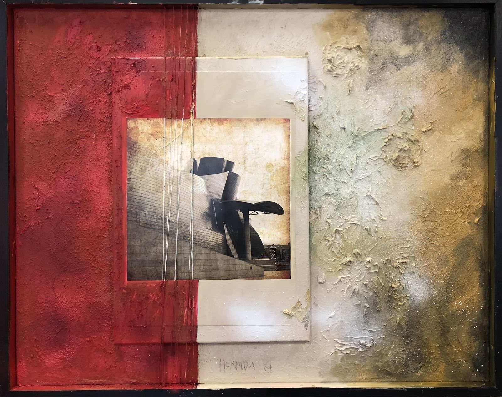 Guggenheim - Técnica mixta (92x65) - Imagen 1