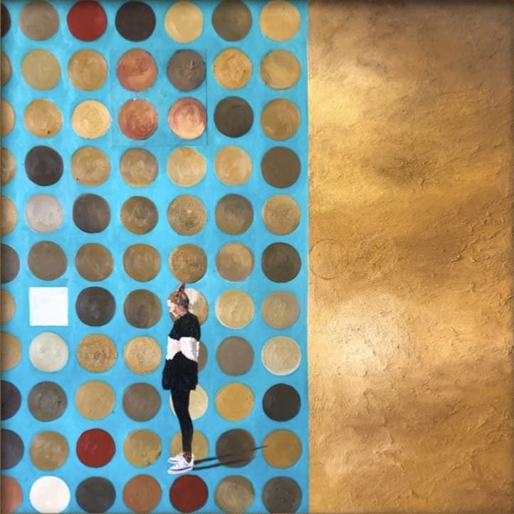 Óleo sobre lienzo (100x100) - Imagen 1