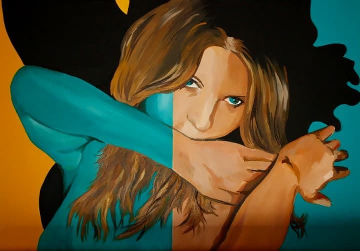 Retrato de Lupe - Óleo sobre lienzo (92x65) - Imagen 1